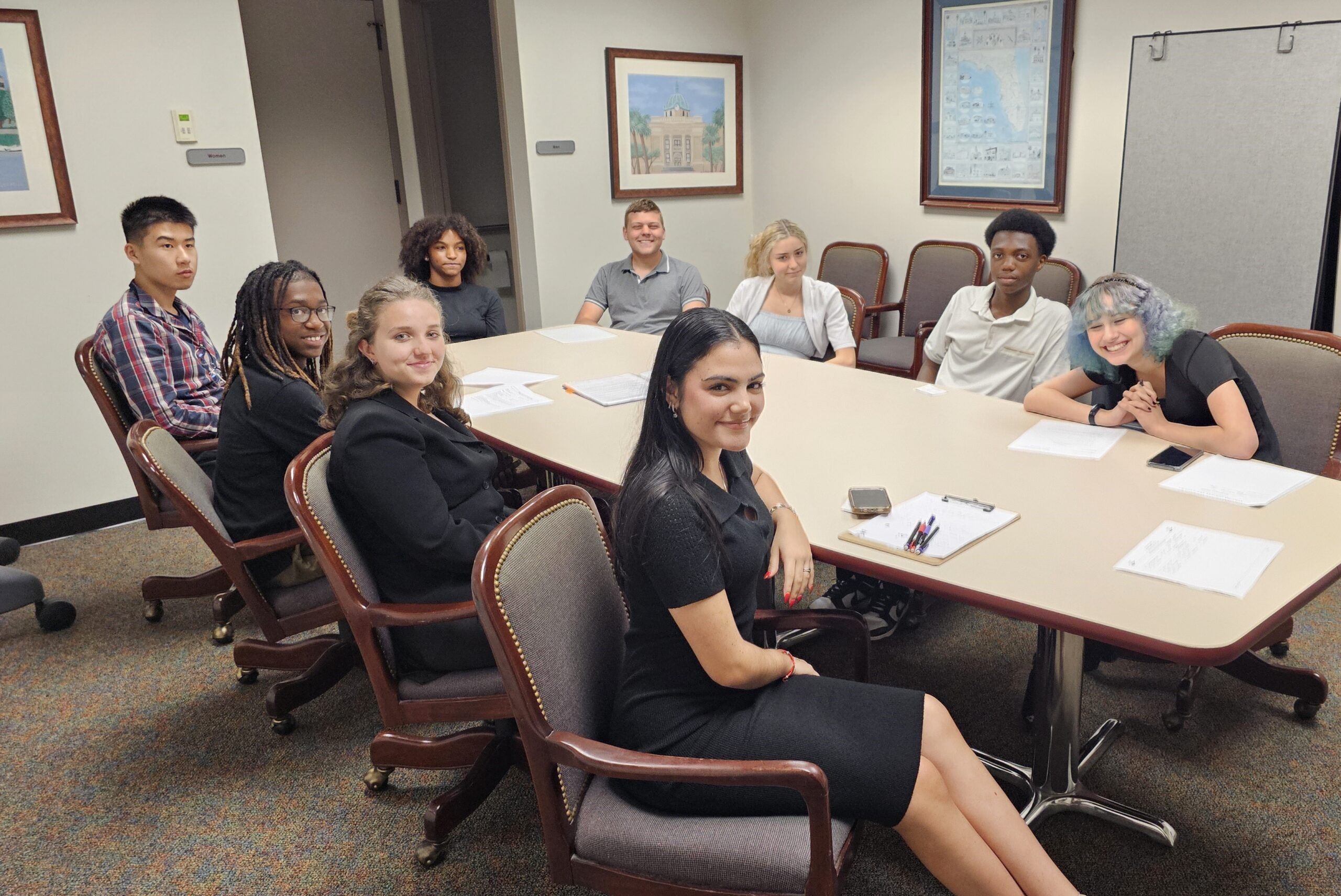 teen court volunteers